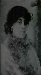 Portrait Of A Lady by Charles Sprague Pearce