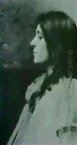 Woman In Profile by Charles Sprague Pearce