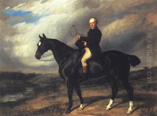 Portrait Of Hilton Greaves, Esq., On "sargeant Major" - view 1