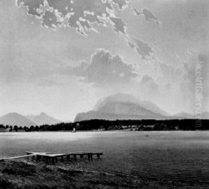 Der Faaker See Mit Dem Bobratsch Der Faaker See Mit Dem Bobratsch