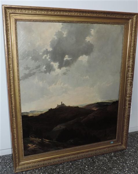 Weite Landschaft Mit Burg - view 1