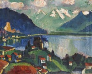 Am Genfer See by Max Pechstein