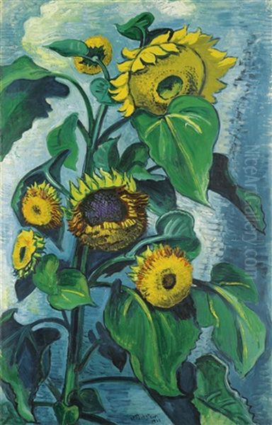 Sonnenblumen (sunflowers) - view 1