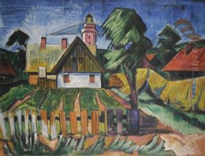 Dorflandschaft (village Scene)