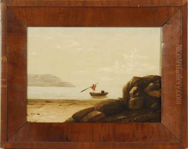Boat In Gloucester Harbor - view 1
