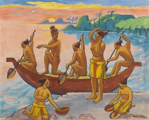 Abschied Am Abend by Max Pechstein