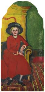Bildnis Charlotte Cuhrt (portrait Of Charlotte Cuhrt)