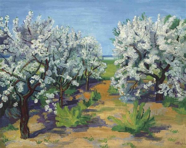 Landschaft Mit Apfelbaumen - view 1