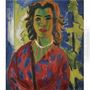 Frauenportrait-portrait Of A Woman