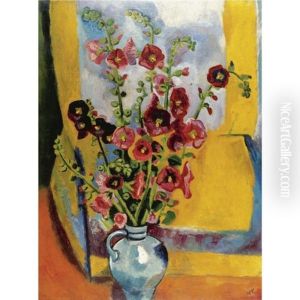 Malven I by Max Pechstein