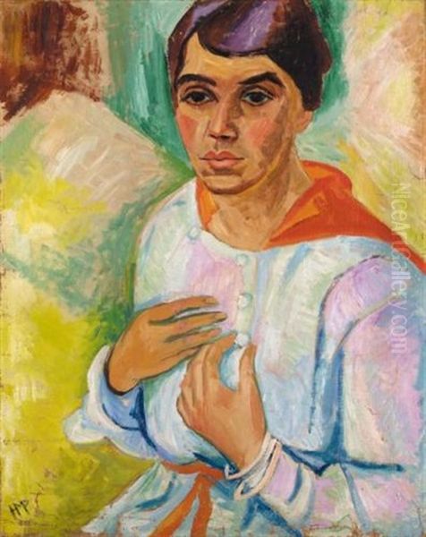 Damenbildnis - Charlotte Pechstein (portrait Of A Lady - Charlotte Pechstein) - view 1