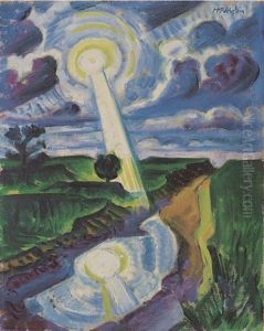Sonnendurchbruch by Max Pechstein