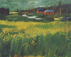 Grauer Tag by Max Pechstein