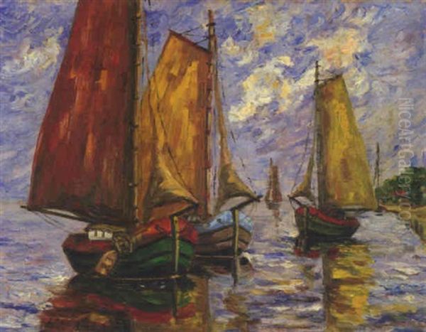 Vier Segelkutter - view 1