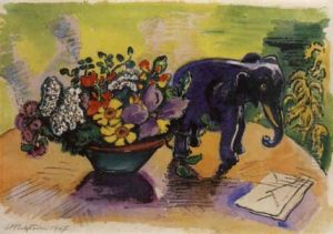 Stillleben Mit Elefant