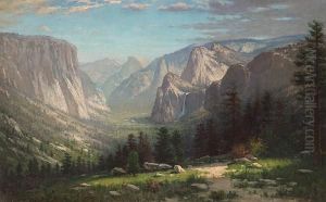 Yosemite Valley by Hiram Reynolds Bloomer