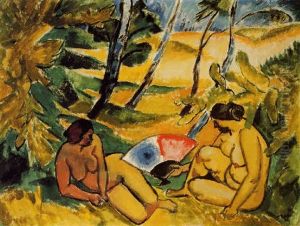 Die Badenden by Max Pechstein