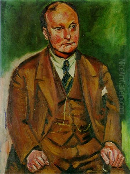 Portrait Of The Poet Dr. Herbert Eulenberg - view 1