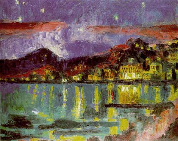 Montreux Bei Nacht - view 1