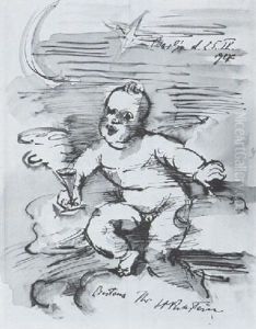 Putto Mit Sektglas Putto Mit Sektglas
