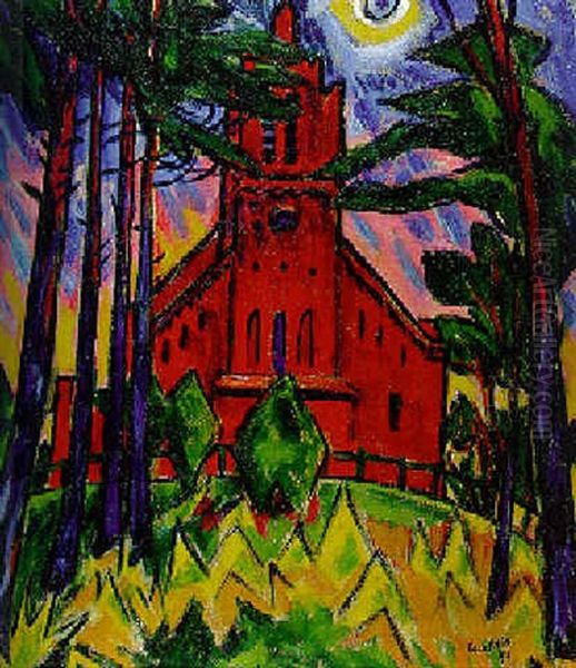 Rote Kirche - view 1
