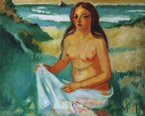 A Young Girl by Max Pechstein