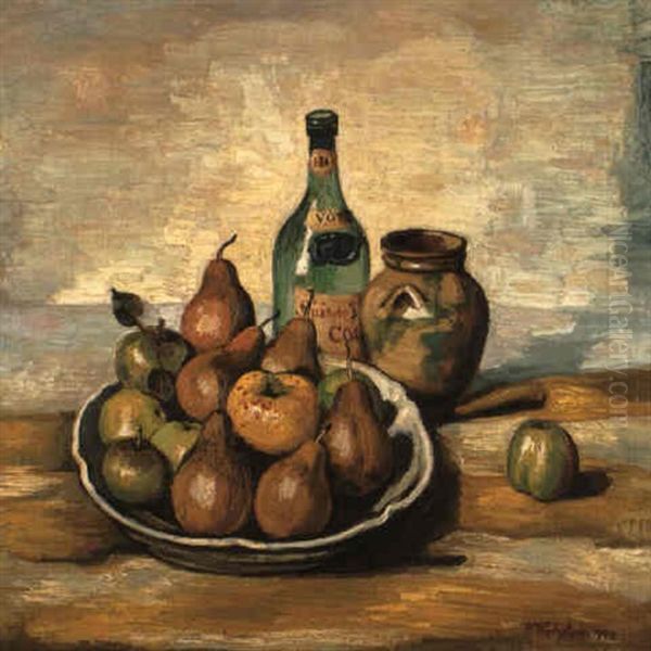 Stilleben, Birnen Und Apfel - view 1