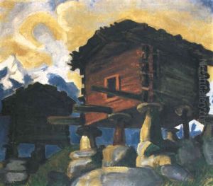 Waliser Hutten by Max Pechstein