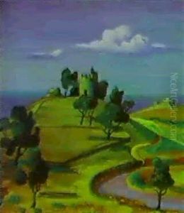 Abend In Den Pyreneen by Max Pechstein