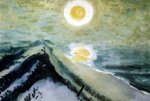 Dunen Und Sonne, Nidden (leba-duene) by Max Pechstein