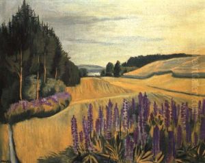 Abend In Pommern by Max Pechstein