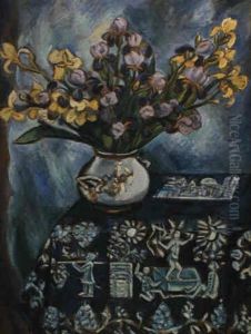 Blaues Stilleben
