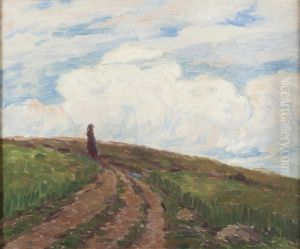 Landscape With Road by Frantisek Pecinka
