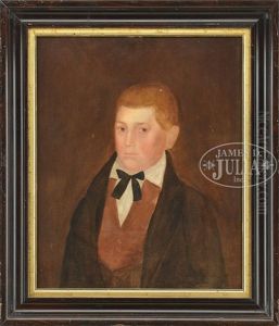 Portrait Of A Young Man With Red Hair