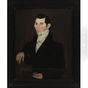 Portrait Of A Dark Haired Gentleman Portrait Of A Dark Haired Gentleman