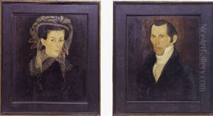 Portrait Of Sophia Ball by Sheldon Peck