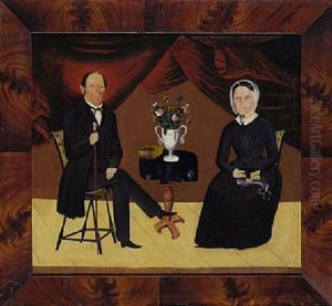 Mr. And Mrs. William Vaughan Of Aurora, Illinois by Sheldon Peck