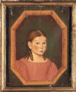 Portrait Of Emma Braman Wearing A Pink Dress