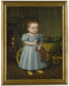Portrait Of Sally Puffer Sanderson (1829 - 1830) by Deacon Robert Peckham