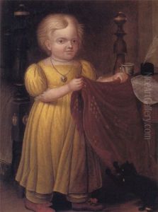 Portrait Of Mary L. Edgell by Deacon Robert Peckham
