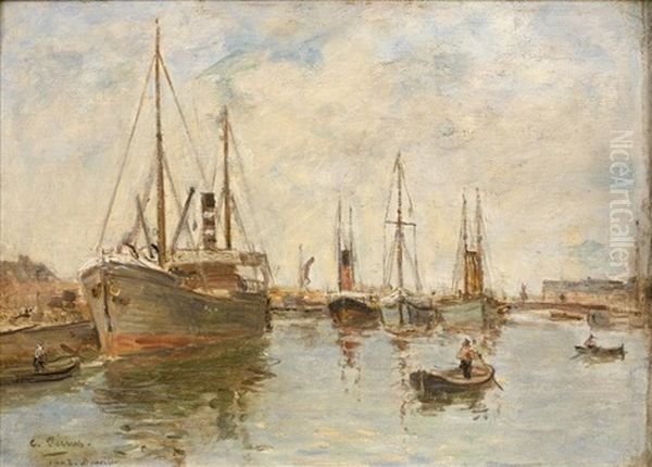 Bateaux Au Port De Trouville, 1903 - view 1