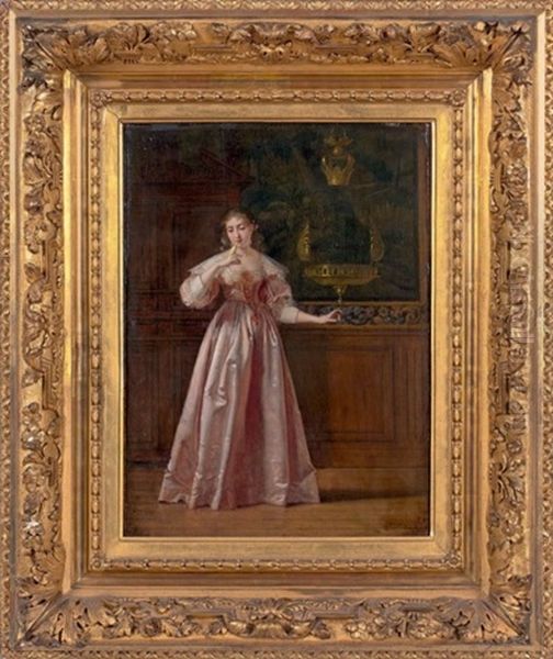Jeune Femme A La Perruche - view 1