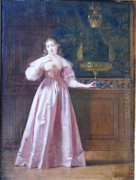 Femme Au Canarie - view 1