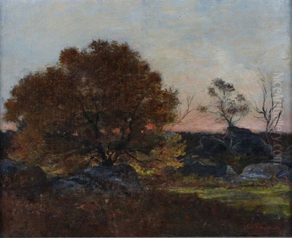 Paysage Soleil Couchant - view 1