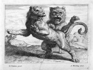 Variae Leonum Icones by Abraham Bloteling Blooteling