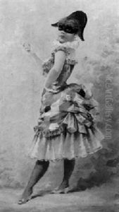 Collombina by Charles Francois Pecrus