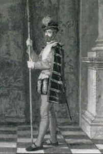 A Cavalier by Charles Francois Pecrus