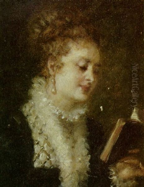 Lady In Lace Reading - view 1