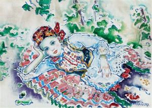 In The Open-air by Dezsoe Pecsi Pilch