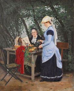 Im Pastorengarten by Thorolf Pedersen
